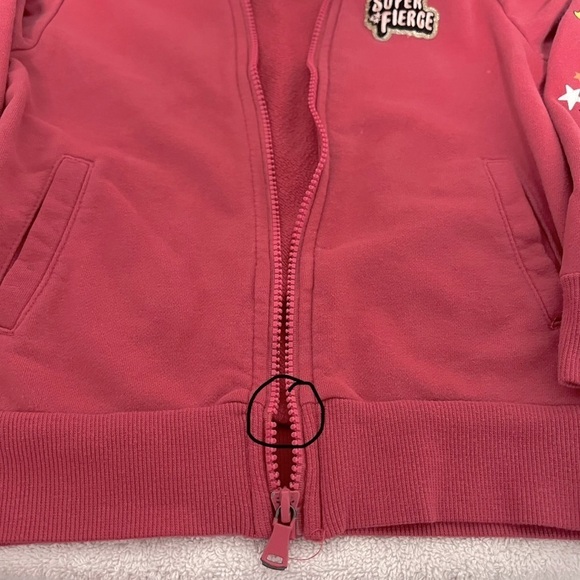 365 Kids from Garanimals + Powerpuff Girls Full Zip Jacket with Pockets Size 7 - Picture 4 of 6